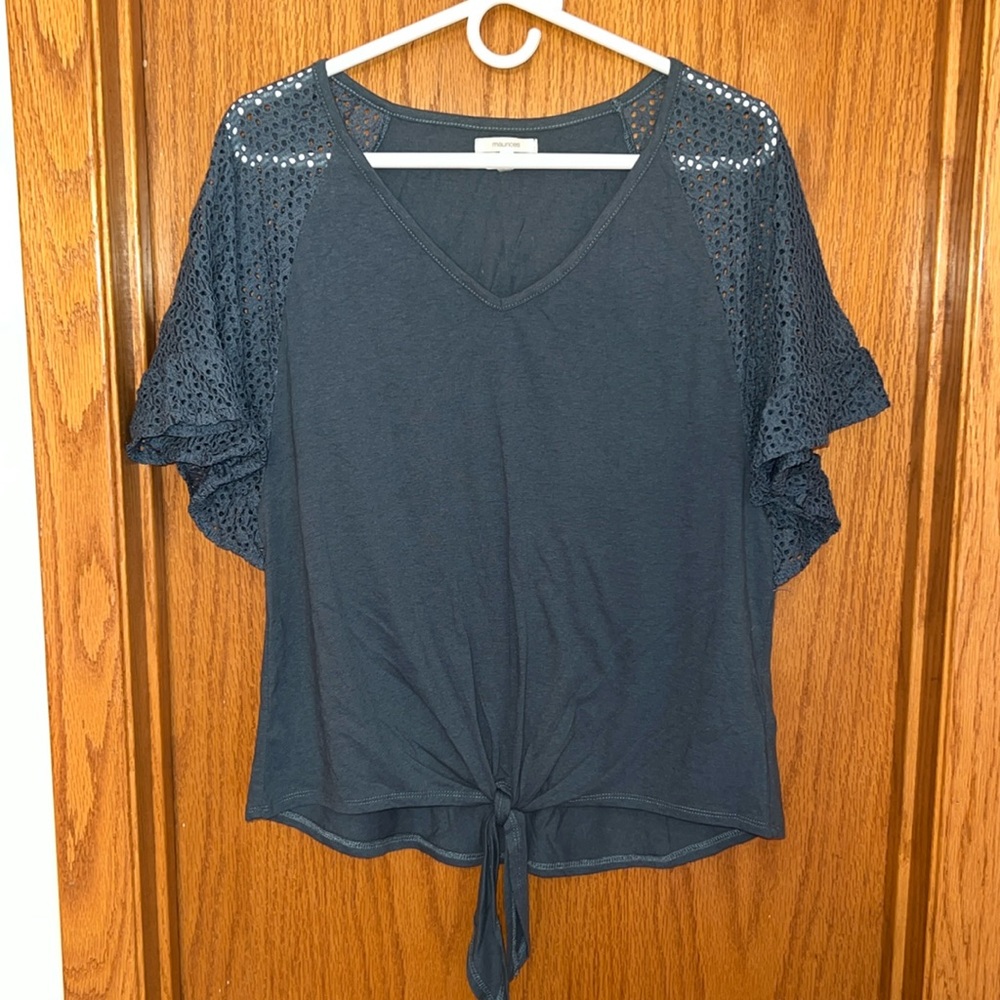 Maurices womens medium teal top - Picture 1 of 3